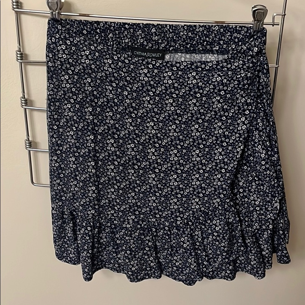 Cynthia Rowley Wrap Mini Skirt
